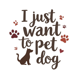 illustration quote dog SVG PNG design with hand-drawn style