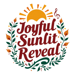 jubilant sunrise floral SVG PNG design with bold lettering, orange and red floral elements, an uplifting message