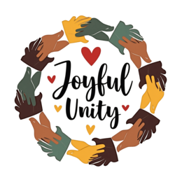 unity hands SVG PNG design with bold lettering