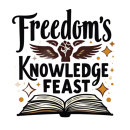 knowledge feast SVG PNG design with bold lettering