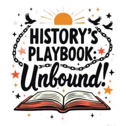 illustration history unbound SVG PNG design with bold lettering