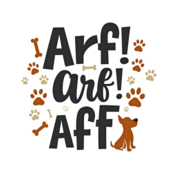 dog bones paws SVG PNG design with bold lettering