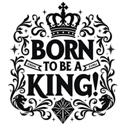quote crown SVG PNG design with bold lettering