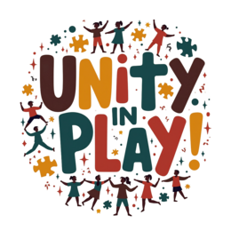 unity in play SVG PNG design with bold lettering