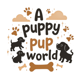 puppies playful SVG PNG design with bold lettering