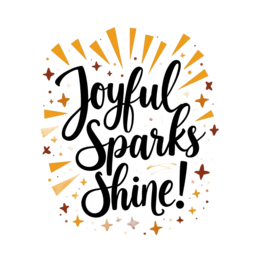 joyful inspiration SVG PNG design with bold lettering, an uplifting message