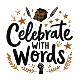 quotes celebrate words SVG PNG design with bold lettering