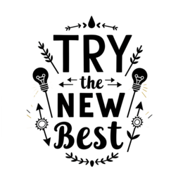 inspiration motivation floral SVG PNG design with bold lettering, black and white floral elements
