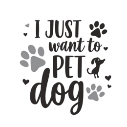 quotes pets SVG PNG design with bold lettering