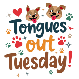 pawprints dogs SVG PNG design with bold lettering