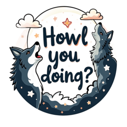 fantasy howl SVG PNG design with bold lettering