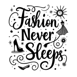 fashion quote SVG PNG design with bold lettering