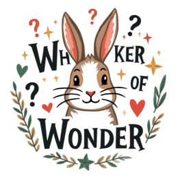 bunny question marks decoration SVG PNG design with bold lettering