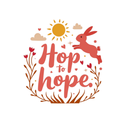 hop bunny sunshine SVG PNG design with bold lettering, white and pink floral elements