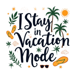 vacation summer shirt SVG PNG design with bold lettering