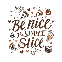 fun pizza slice SVG PNG design with bold lettering