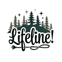 forest stars SVG PNG design with bold lettering