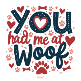quotes heart paws shirt SVG PNG design with bold lettering
