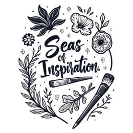 flowers inspiration SVG PNG design with black floral elements