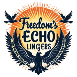 freedom echo shirt SVG PNG design with bold lettering