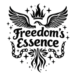 freedom wings SVG PNG design with bold lettering