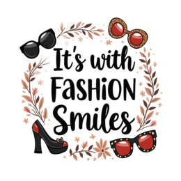 accessories floral SVG PNG design with bold lettering, red floral elements