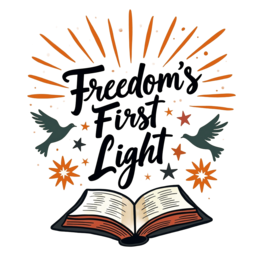 freedom book SVG PNG design with bold lettering, an uplifting message