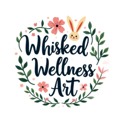 flower bunny SVG PNG design with bold lettering, floral elements