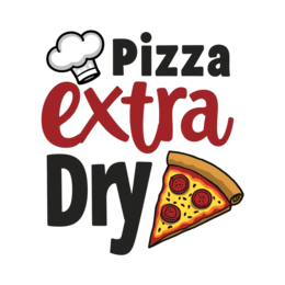 pizza warning SVG PNG design with bold lettering