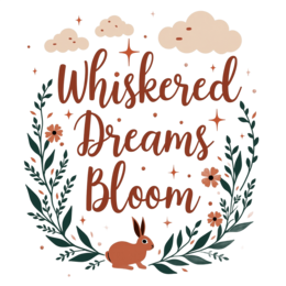 unicorn bunny flower SVG PNG design with bold lettering, white and red floral elements