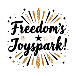 freedom typography floral SVG PNG design with bold lettering, black and white floral elements