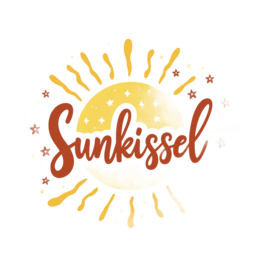 sunkissed sunshine SVG PNG design with bold lettering