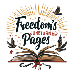 freedom book birds SVG PNG design with bold lettering, an uplifting message
