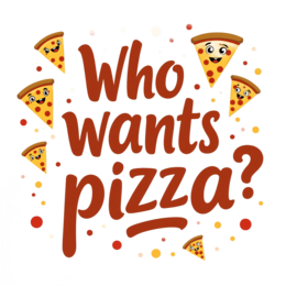 pizza fun expressions SVG PNG design with bold lettering