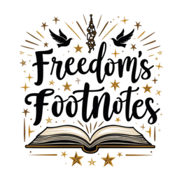 freedom quote stars SVG PNG design with bold lettering, an uplifting message
