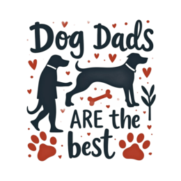 dog dads shirt SVG PNG design with bold lettering