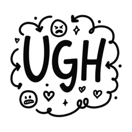 sarcastic emotions SVG PNG design with bold lettering