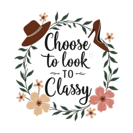 classy fashion flowers SVG PNG design with pink and yellow floral elements