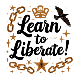 quote liberty SVG PNG design with bold lettering, an uplifting message