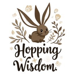 hopping wisdom shirt SVG PNG design with bold lettering