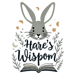 bunny book wisdom SVG PNG design with bold lettering, floral elements