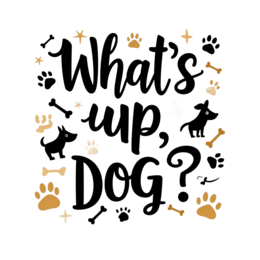 dog paws SVG PNG design with hand-drawn style, bold lettering