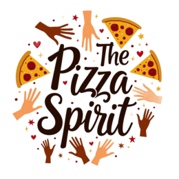 pizza spirit hands SVG PNG design with bold lettering