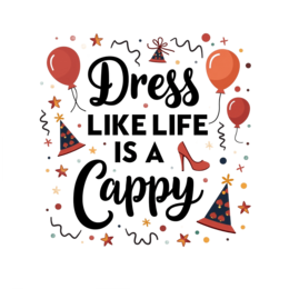 party decorations shirt SVG PNG design with bold lettering, an uplifting message