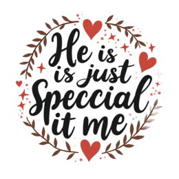 quotes special SVG PNG design with hand-drawn style, bold lettering, black and red floral elements