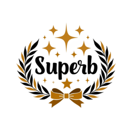 superb award stars SVG PNG design with bold lettering, an uplifting message