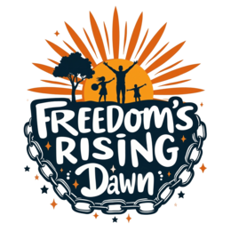 freedom family sunrise shirt SVG PNG design with bold lettering, an uplifting message