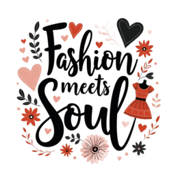 fashion flower SVG PNG design with bold lettering, black and white floral elements