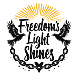 freedom light shirt SVG PNG design with bold lettering, an uplifting message