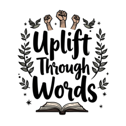 inspiration words SVG PNG design with bold lettering, red floral elements, an uplifting message